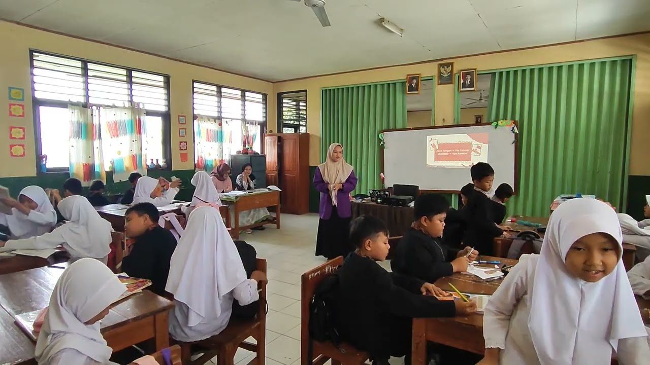 Ujian PLP 2 Materi Bahasa Indonesia sebagai Bahasa Persatuan kelas 4B
