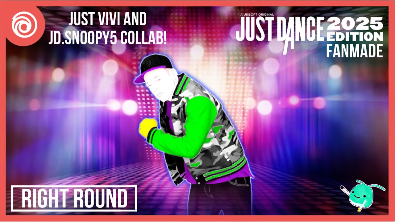 Just Dance 2025 Edition - Right Round by Flo Rida & Kesha😵‍💫 (Fanmade Mashup)[Collab w/@just-vivi]