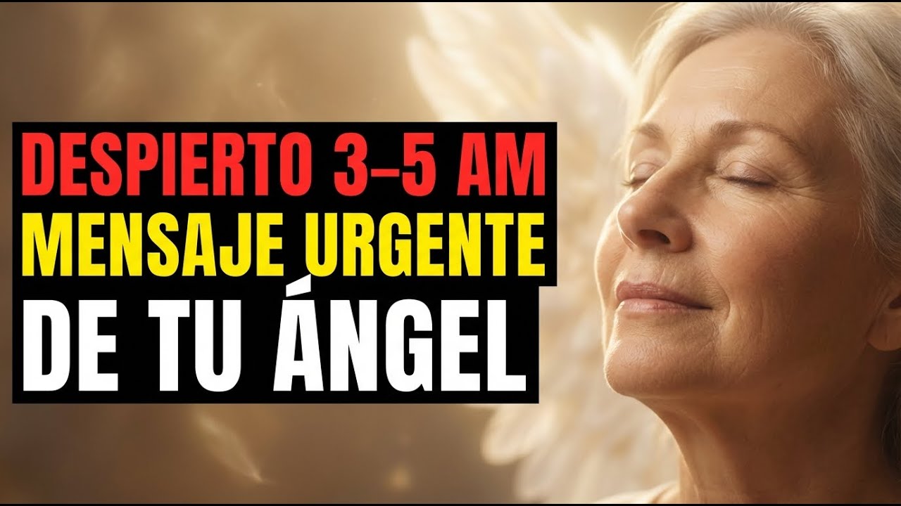Despierto entre 3 y 5 AM Tu ángel de la guarda tiene un mensaje urgente