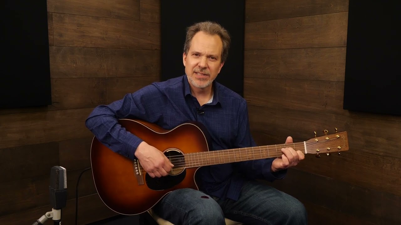 Демонстрация и обзор гитары Martin GPCE Inception Maple