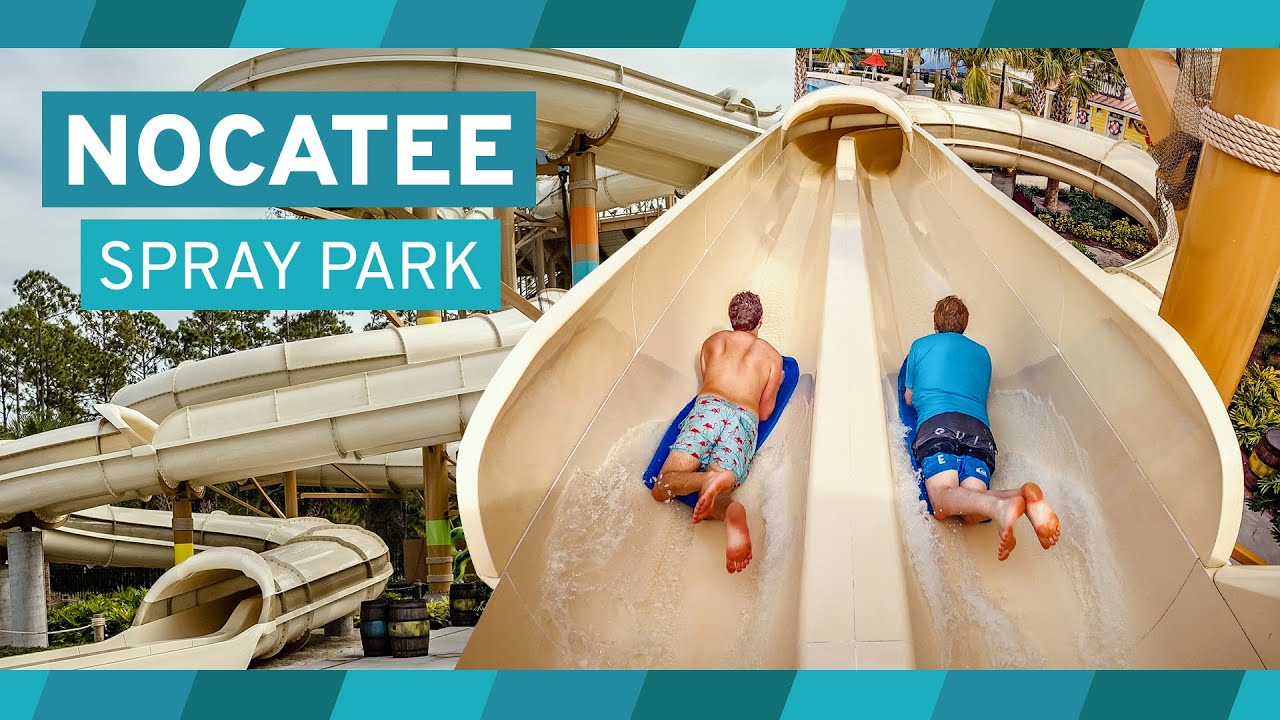 Nocatee Spray Water Park in Florida - Waterslides POV