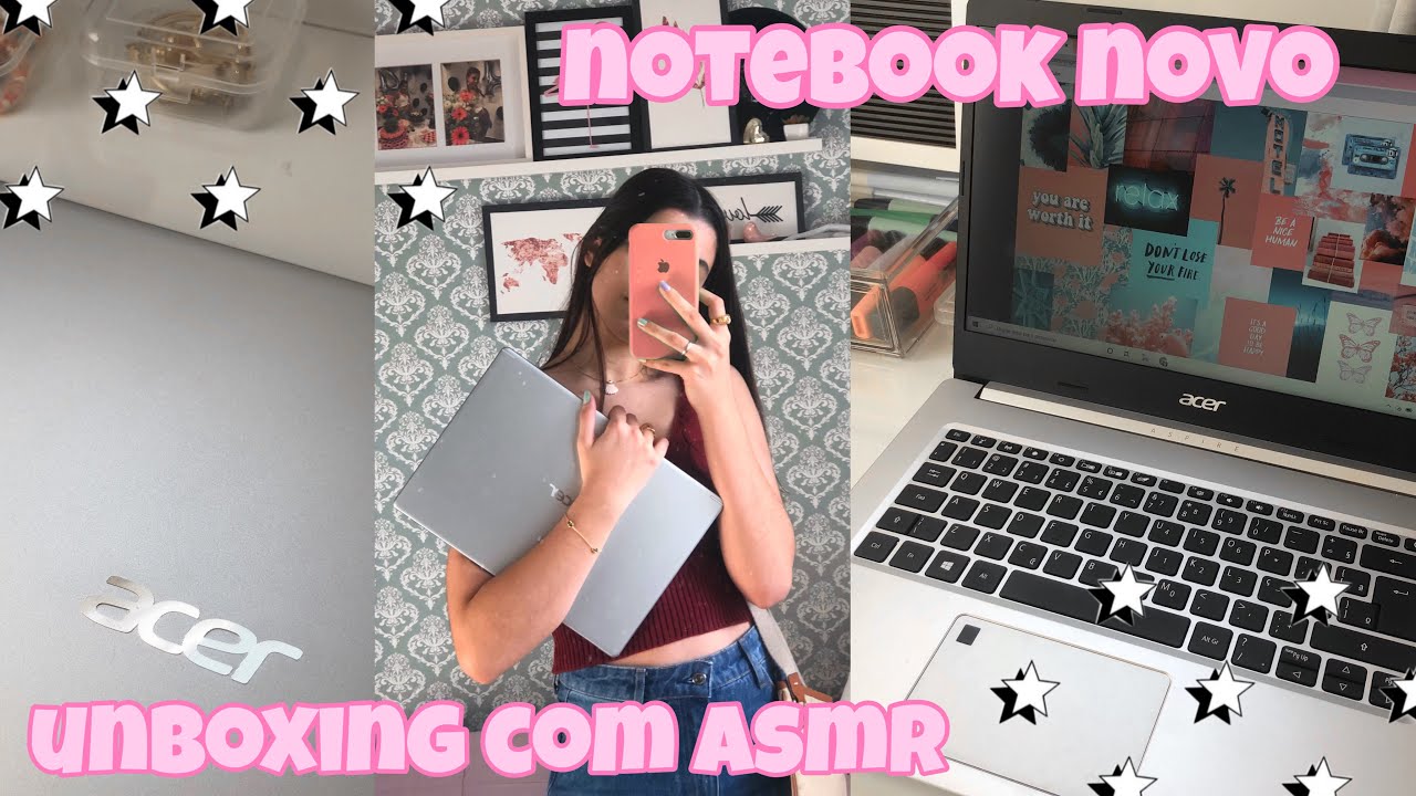 unboxing do meu novo notebook 💻✨|| Acer Aspire 5