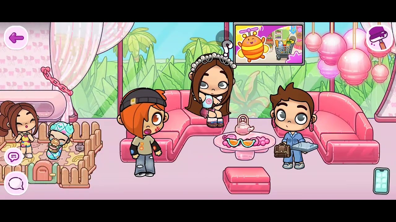Mi hija está jugando con su hermano
