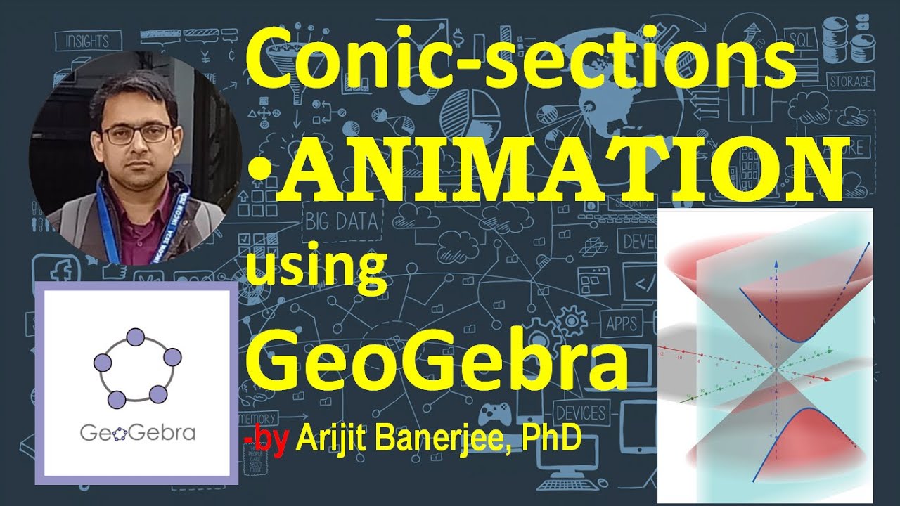Beautiful Visualization of Conic Sections | GeoGebra 3D Animation