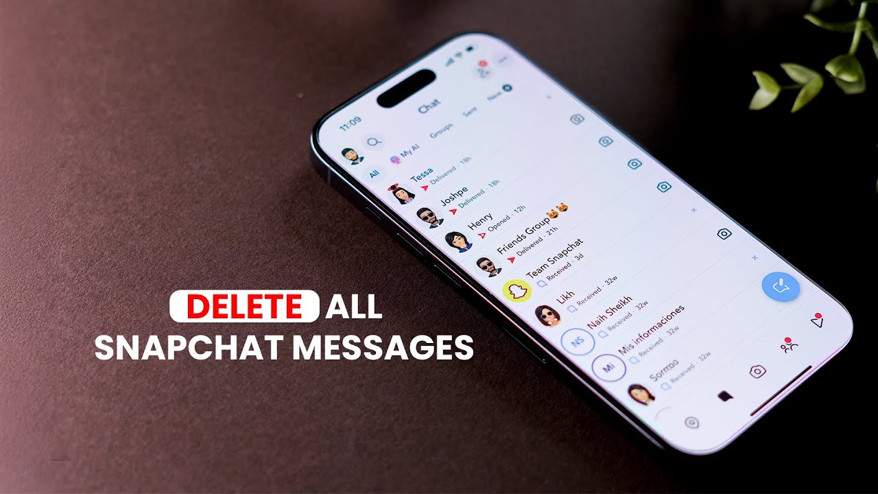 Как легко удалить все сообщения в Snapchat?