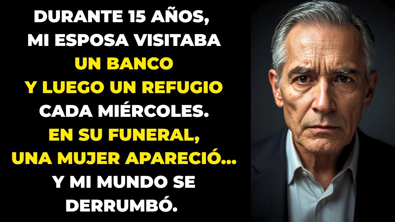 Durante 15 años mi esposa fue al banco y a un refugio cada semana. Cuando murió, descubrí por qué…