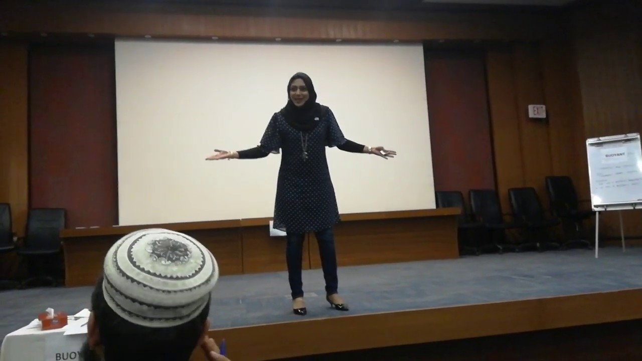 Best Evaluation Speech Winner at Toastmasters Club- Erum Rizvi