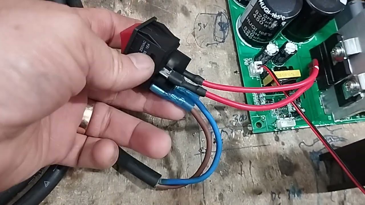 hướng dẫn lắp bo máy hàn que 4 tụ thay thế cho máy hỏng , độ chế máy hàn