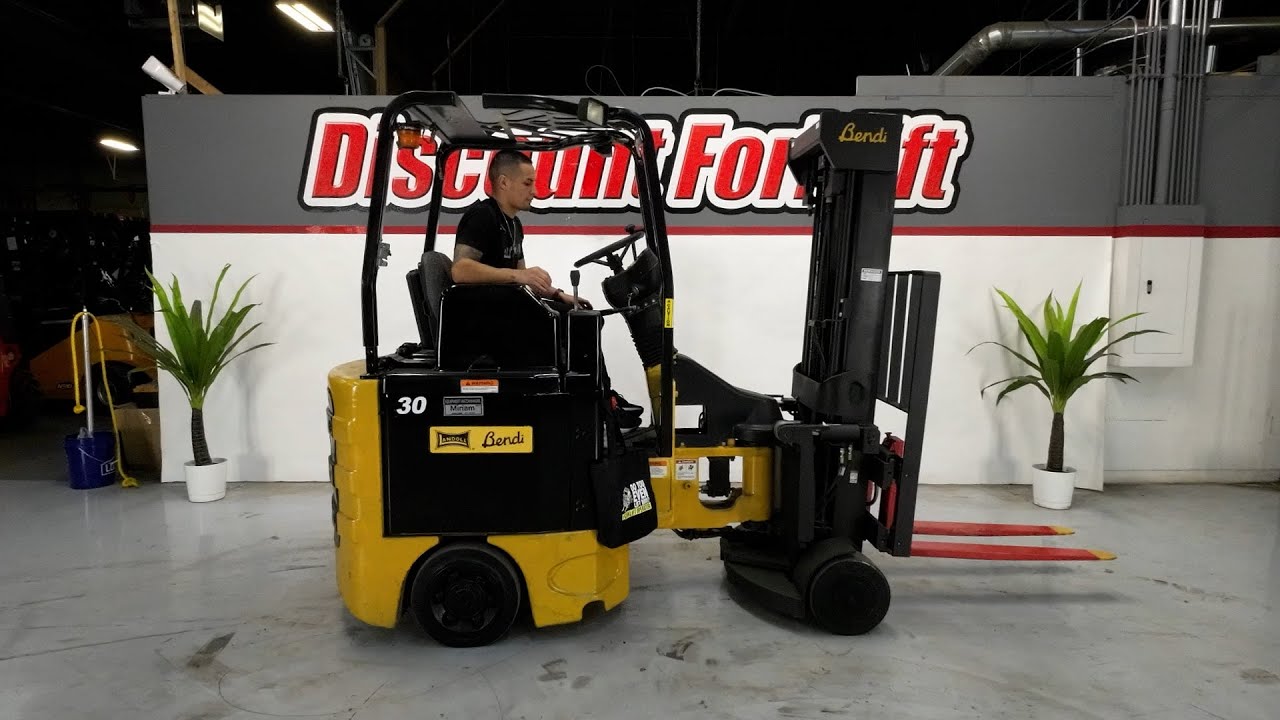 BENDI B25/42E180D 2,500 lb Electric #4071 - Swing-Mast Turret for Sale