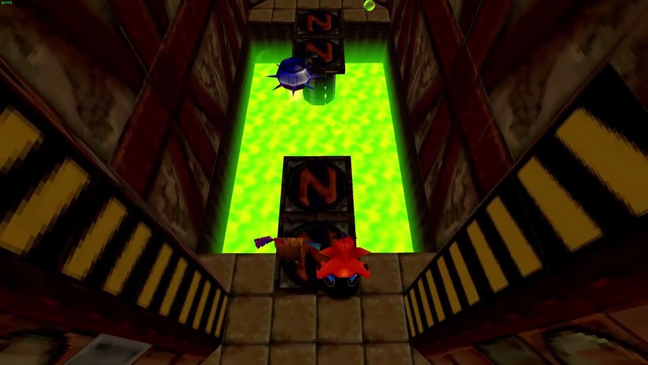 Crash Bandicoot   Back In Time forced 120 fps