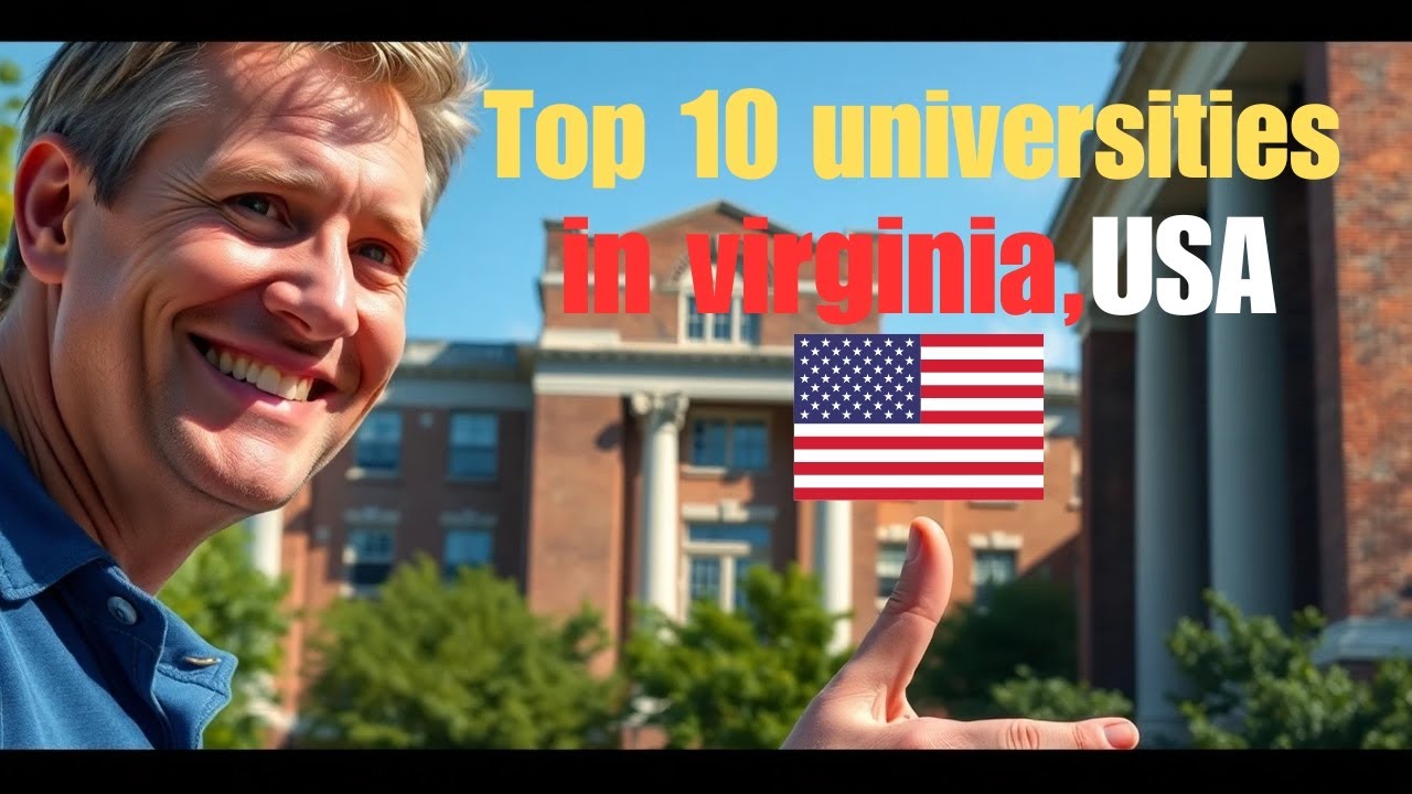 10 лучших университетов Вирджинии । Лучшие университеты США । #Вирджиния