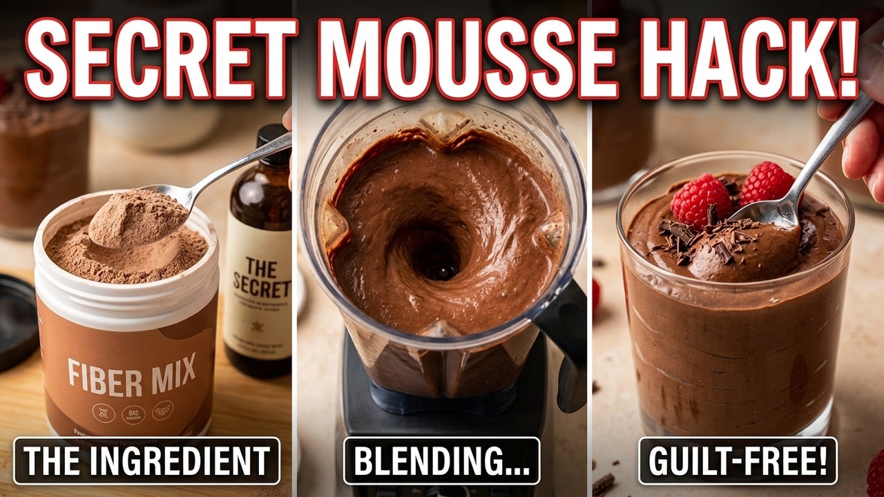 Decadent Healthy Chocolate Mousse – Guilt-Free & Delicious!