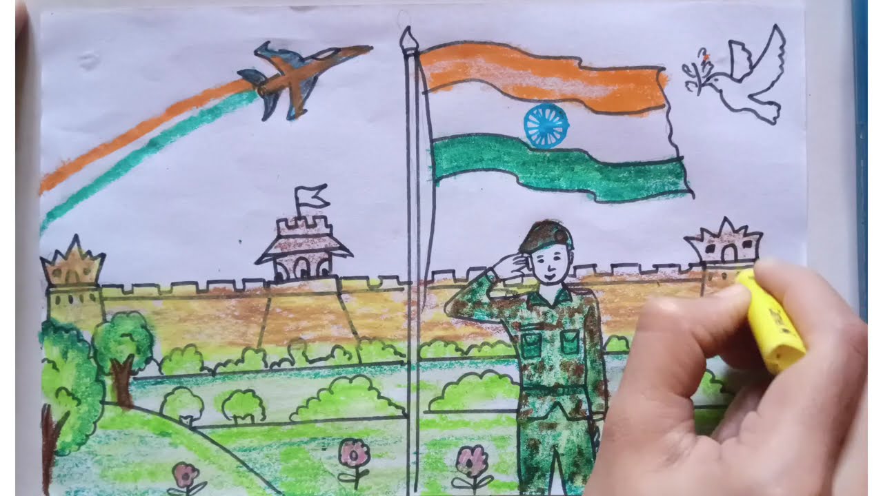 Veer Gatha 5.0 Drawing l Veer Gatha Poster l Gallantry Award Winner Drawing l Veer Gatha Project l