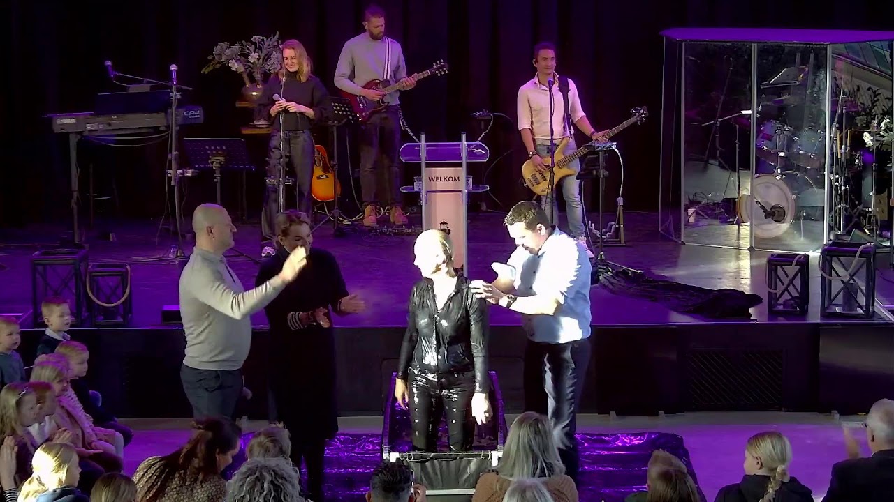 Samenkomst  Doopdienst  07-01-2024 Klaas van twillert