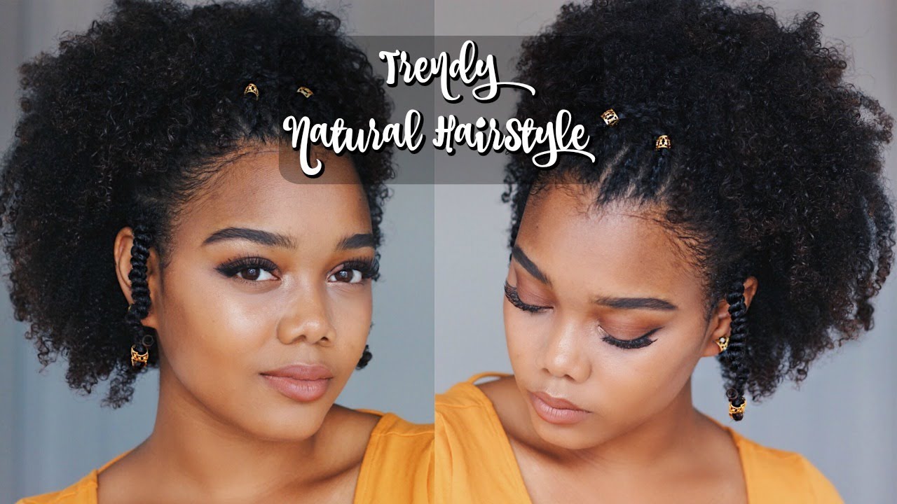 Easy Trendy Summer Natural Hairstyle! | THE MANE CHOICE