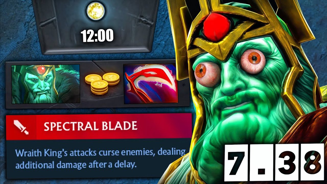 12Mins Desolator Wraith King 43Kills🔥🔥🔥One Shot Damage Carry | Dota 2