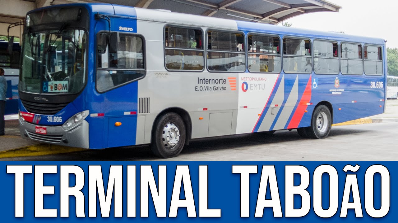 Terminal Metropolitano Taboão (Guarulhos/SP) - Movimentação de Ônibus #441