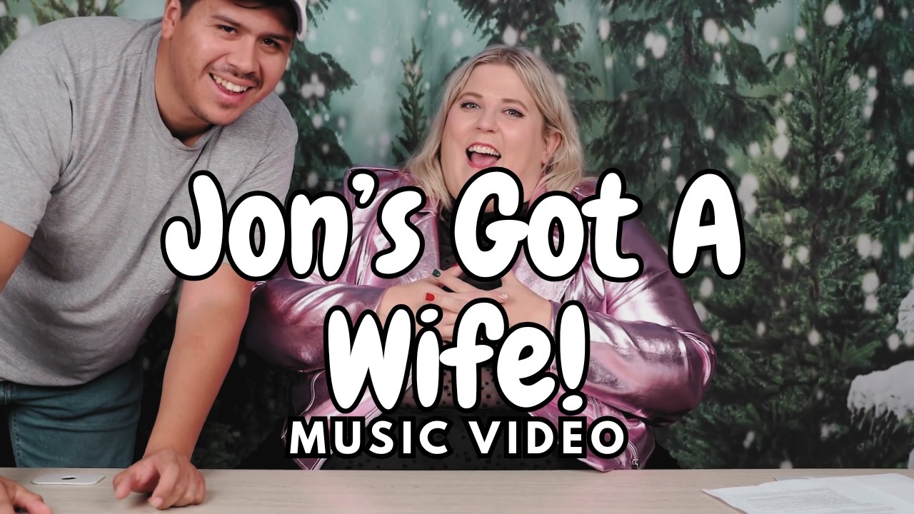 ♫ JON'S GOT A WIFE! ♫ Full Music Video #glitterandlazers #annaobrien