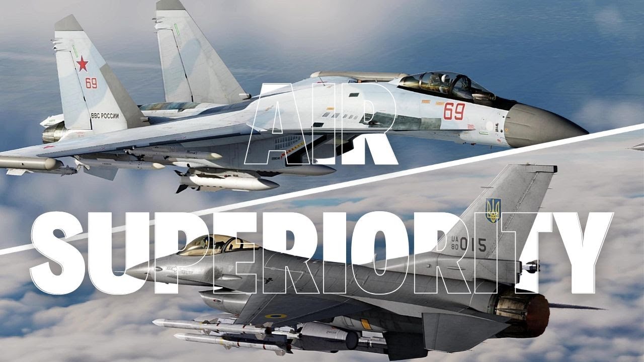 Российские истребители Су-35 сражаются с F-16 | DCS WORLD | Су35| F16| Ту95