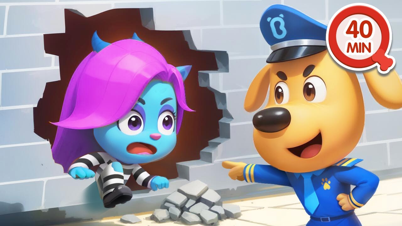 La Misión de Rescate de Antel 💫 Más de 1Hora 🐾 Dibujos Animados 🔍Sheriff Labrador en Español