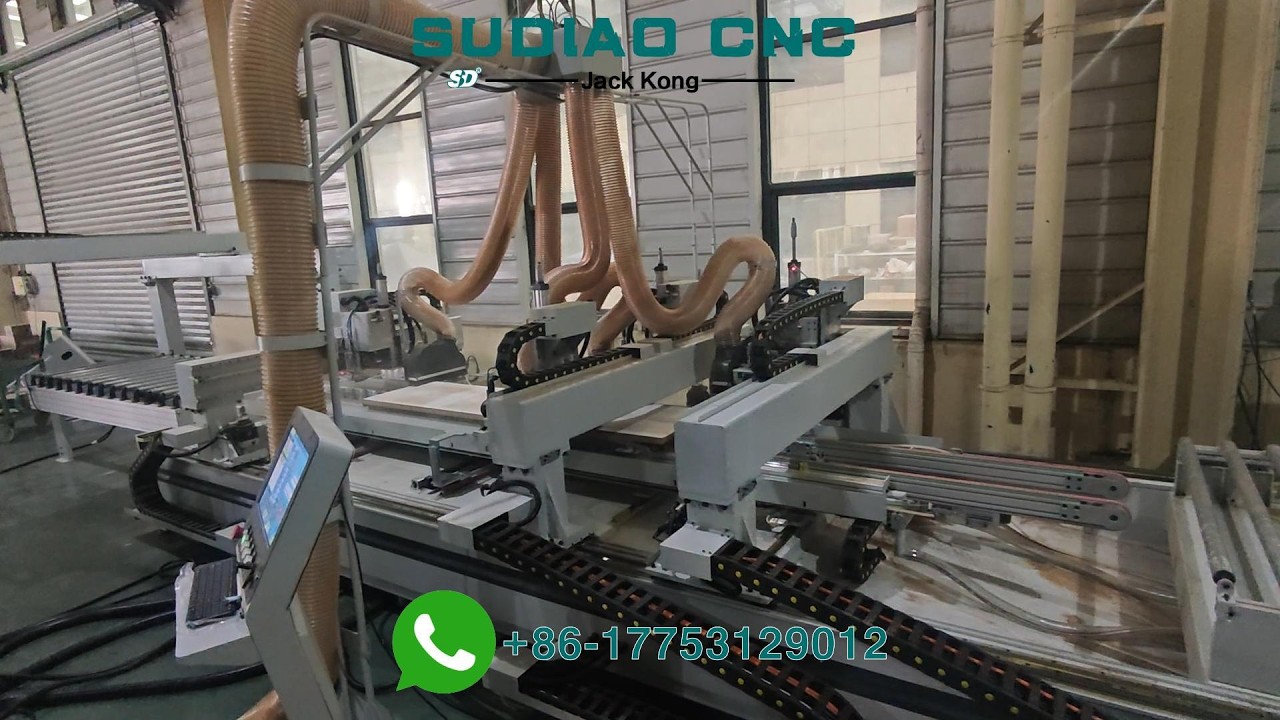 🔥 Full Auto Door CNC — 450 Doors / 8 Hours