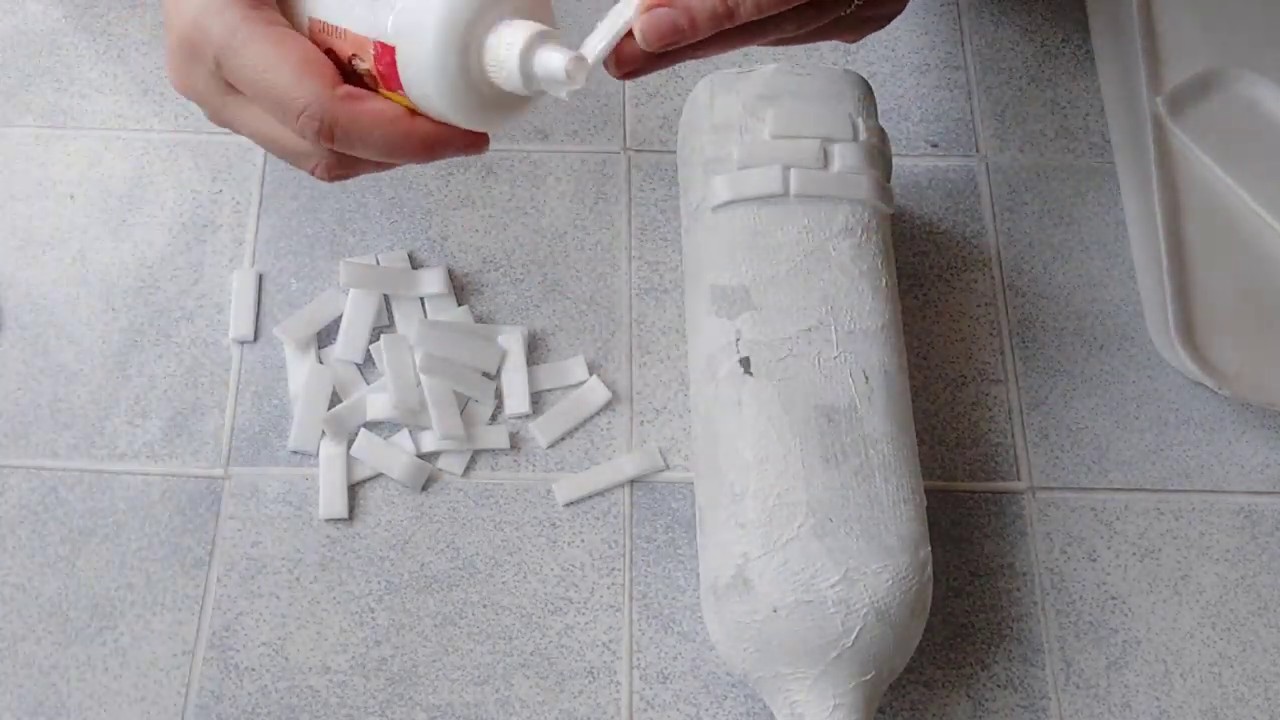 Как сделать из бутылки домик. Супер декор бутылки, Так еще не делали. DIY/рукоделие