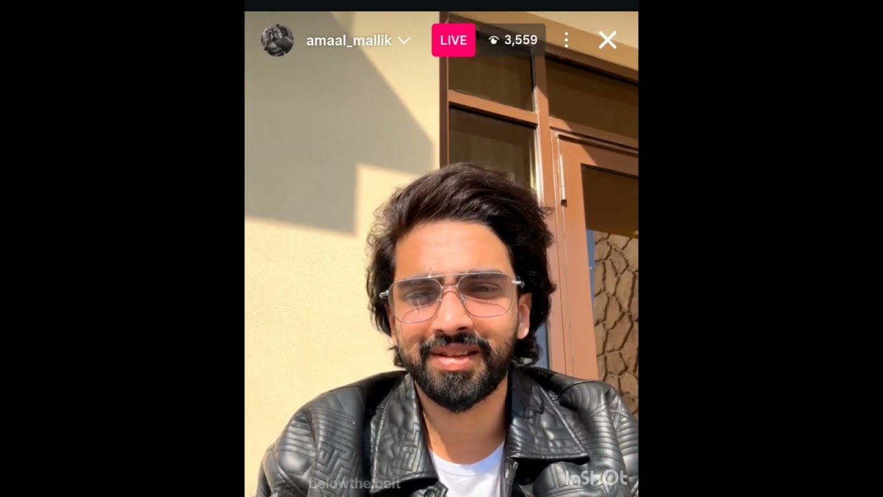 Amaal Mallik Insta live 11.1.26