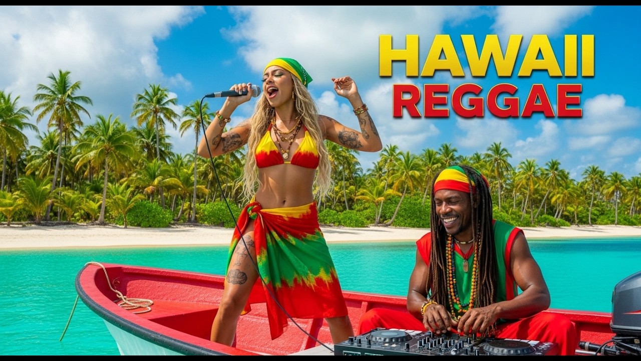 🌴 Tropical Chill Reggae Sunset – Soulful Island Beach Beats for Feel-Good Relaxing Moments Energy 🌊