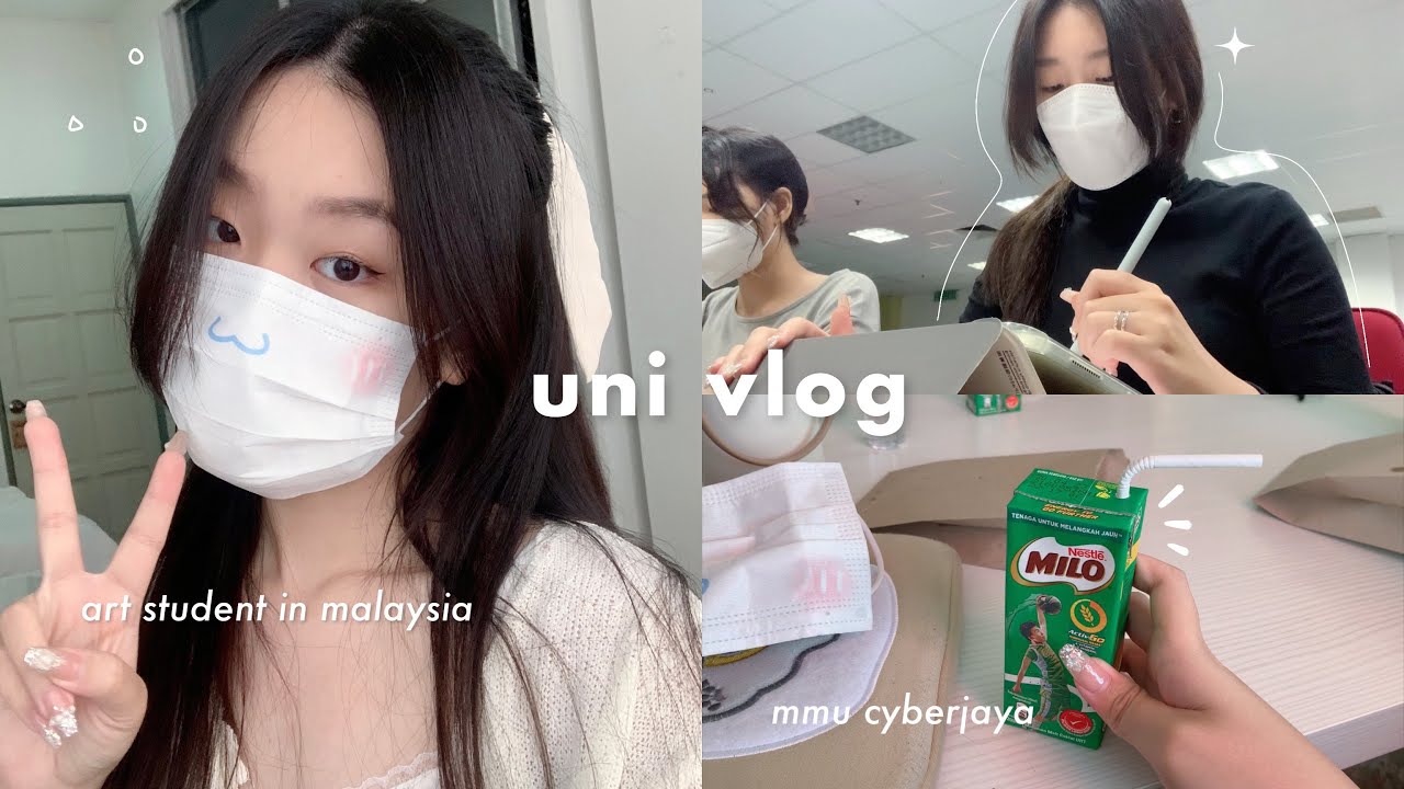 дневники колледжа🧸mmu cyberjaya, художественная галерея, жизнь в университете