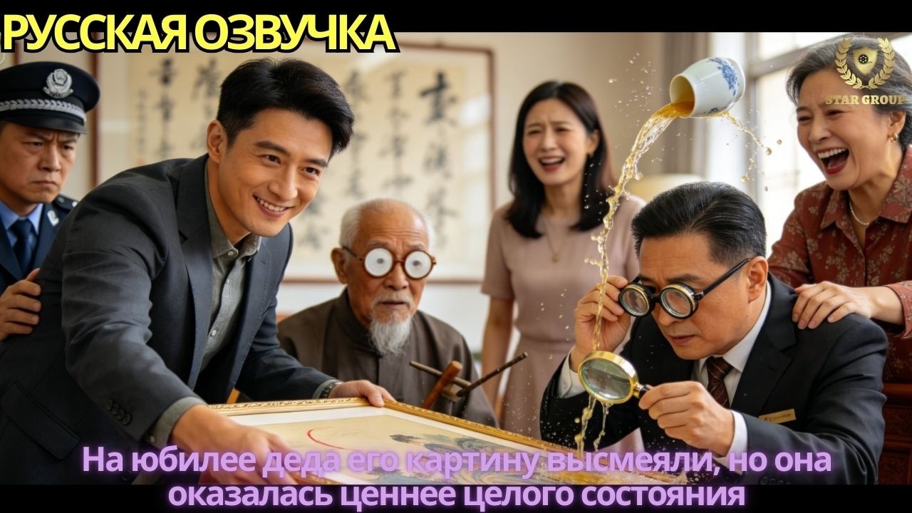 На юбилее деда его картину высмеяли, но она оказалась ценнее целого состояния