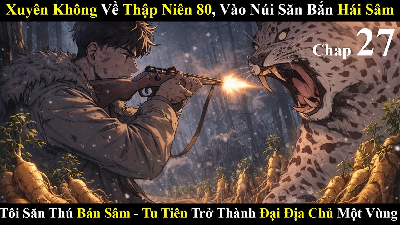 Xuyên Không Về Thập Niên 80,Vào Núi Đào Sâm Săn Thú - Tôi Theo Đường Tu Tiên Buôn Bán | Chap 27