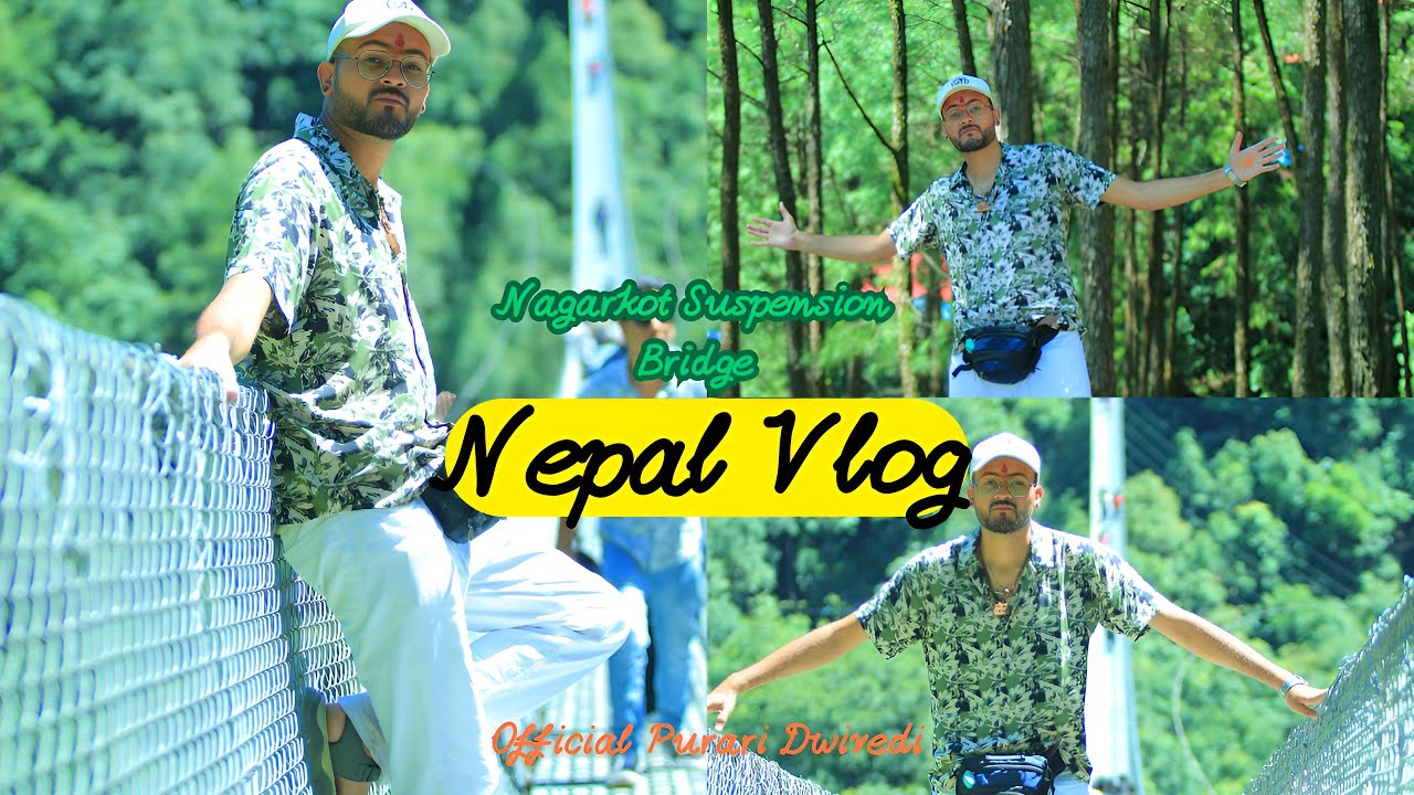 Facing My Fear at One of Nepal’s Longest Suspension Bridges | Nepal Vlog Series Ep 14 #viral #fyp