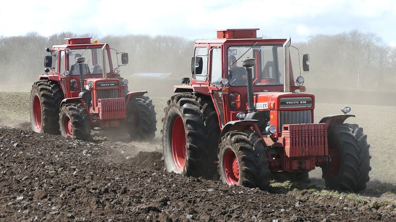 Volvo BM 814 Turbo Getting the Job Done Turning Some Land | PURE SOUND | Danish Agriculture