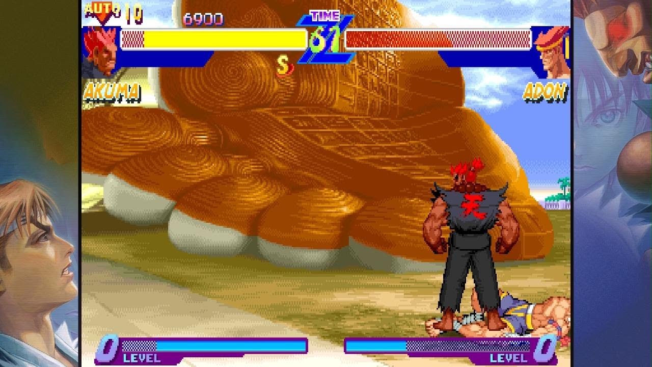 Street Fighter alpha 1 but if i lose i end the video