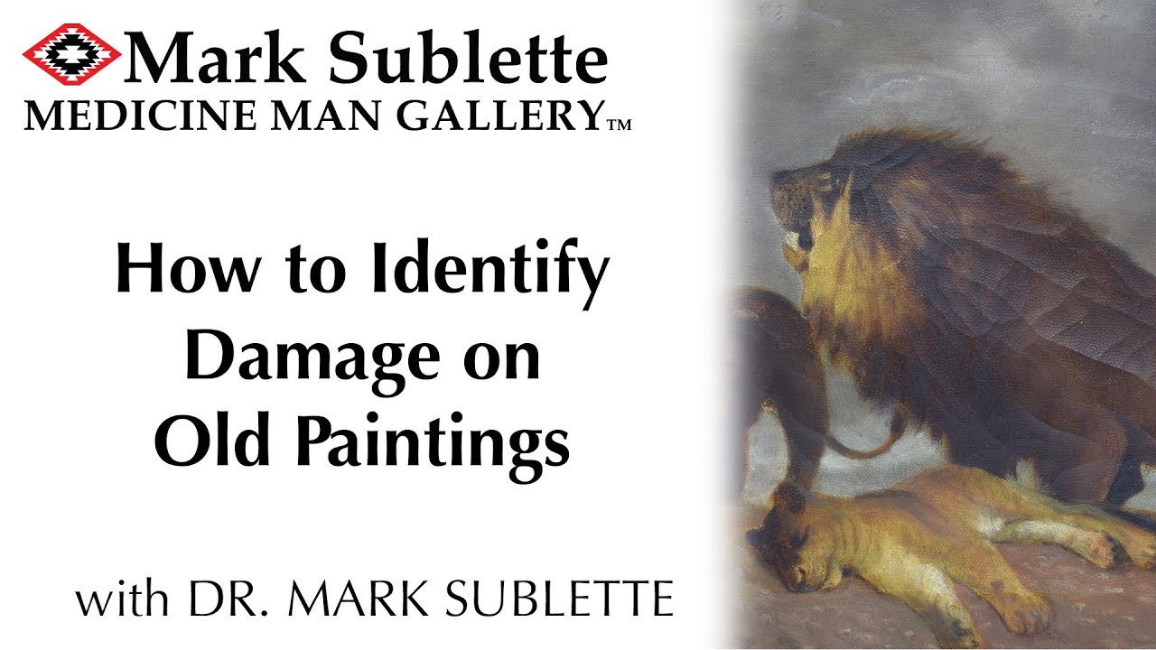 How to Identify Damage on Old Paintings