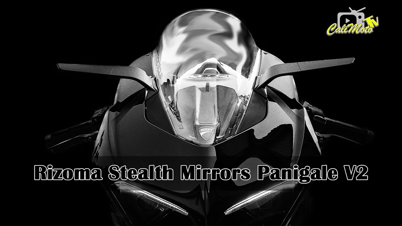 Ducati Panigale V2 2021 года | Установка зеркала Rizoma Stealth