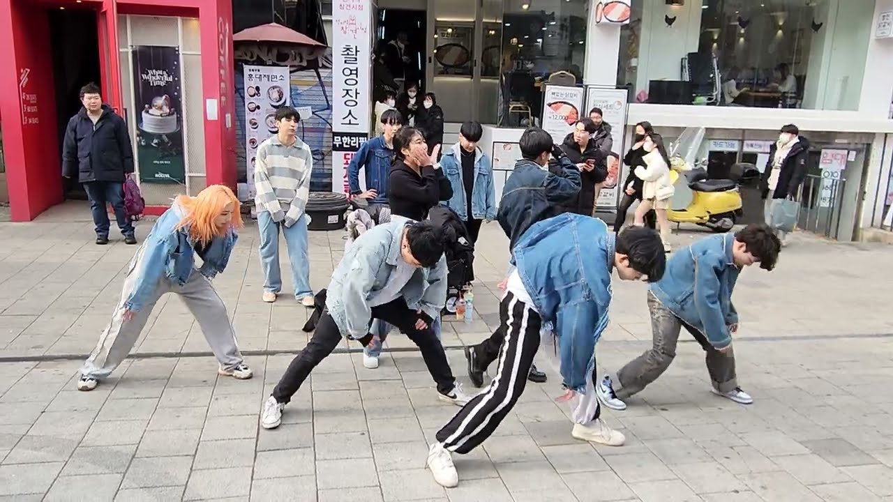 20230129 Sun. HAF#하프(고공비행) Hongdae Busking 홍대 버스킹 SnowHorse#눈말 150751