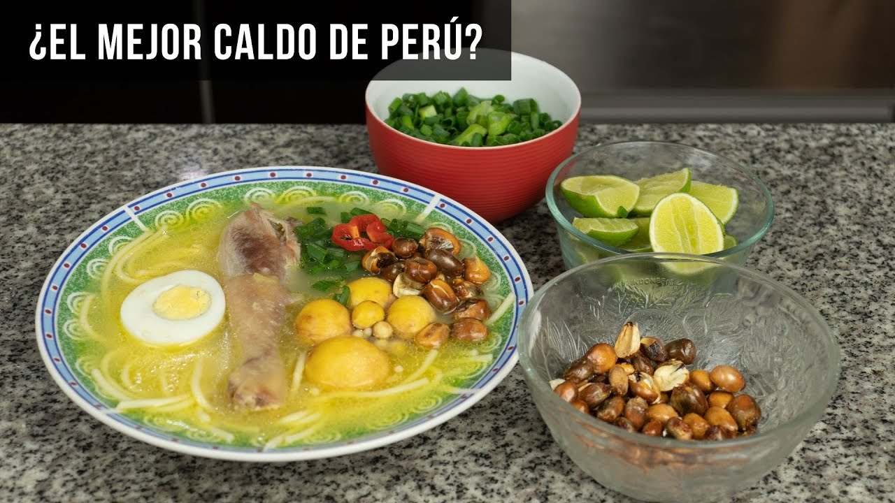 Prepara CALDO DE GALLINA en un Toque || Al Estilo Peruano