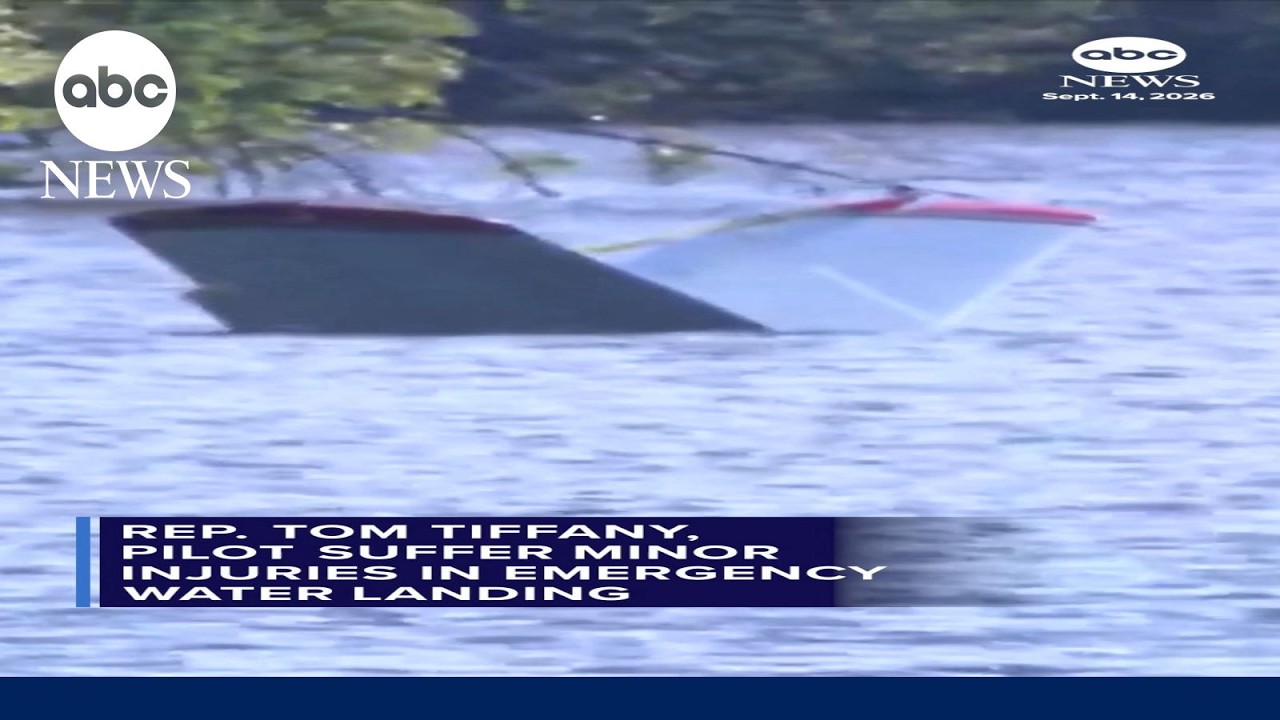 Rep. Tom Tiffany, pilot suffer minor injuries in emergency water landing
