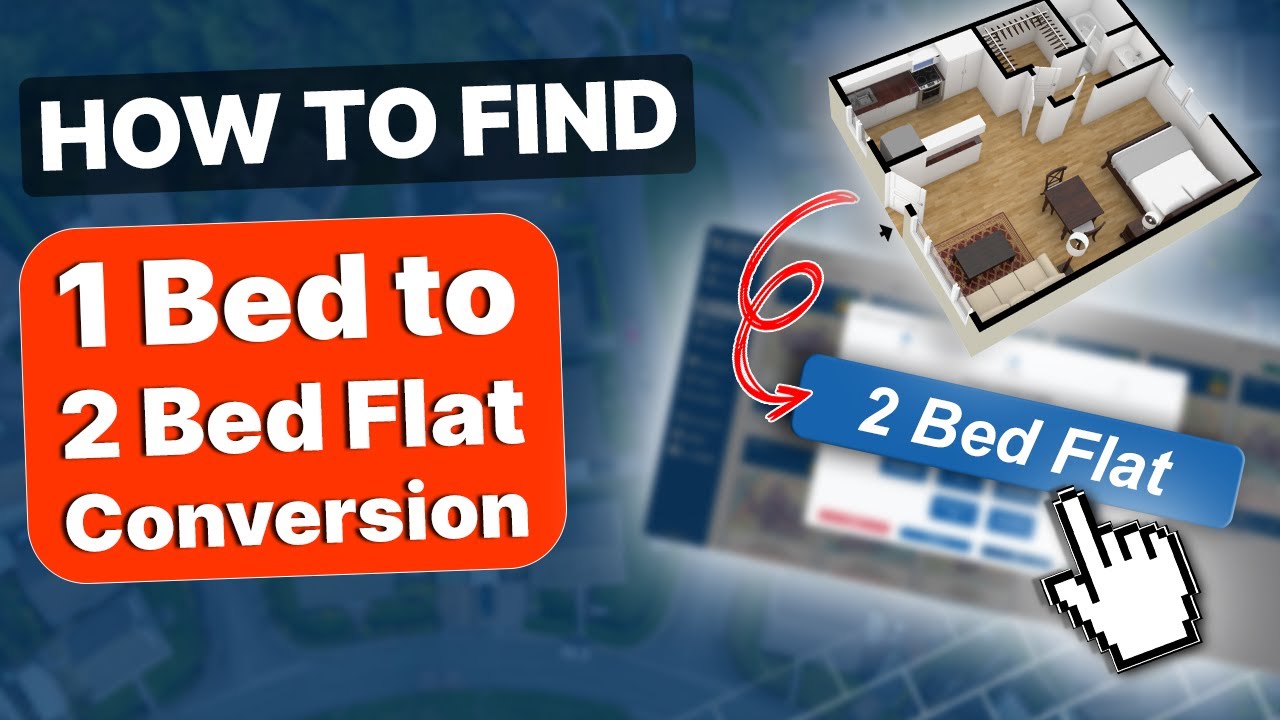 🏢 How To Find 1 to 2 Bed Flat Conversion | Property Filter
