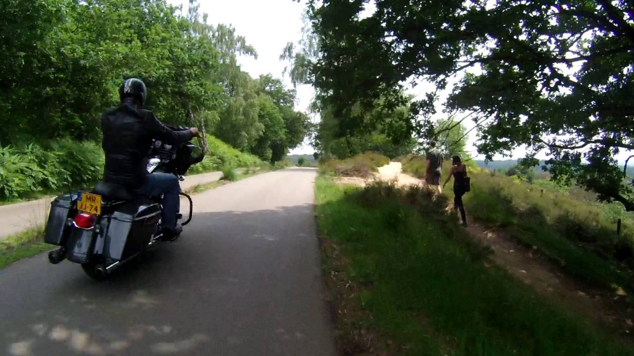 Fietsen over alle heuvels van de Posbank. deel 2.