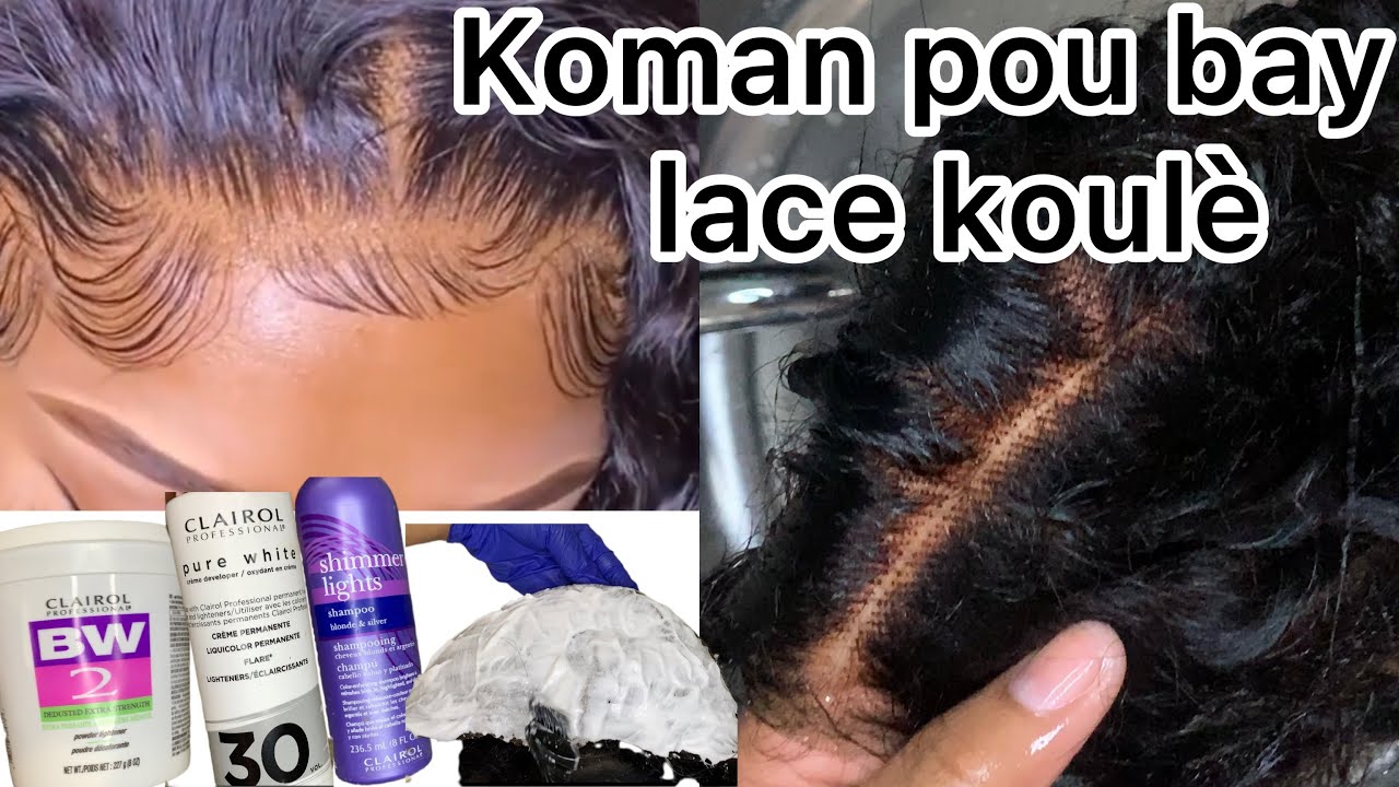 KOMAN POU BAY LACE U KOULÈ|| KIJAN POU BLEACH LACE FRONTAL U