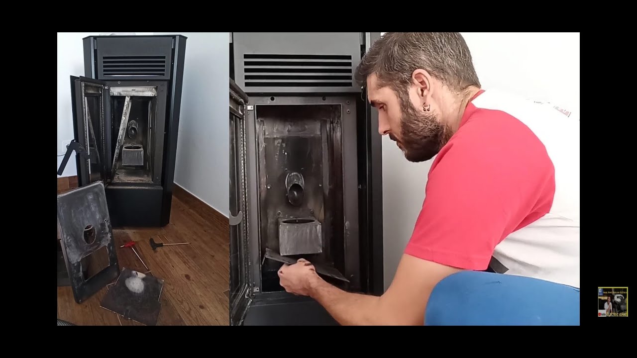 🔥 Limpieza Profunda de  #Estufa de #Pellets 🌲