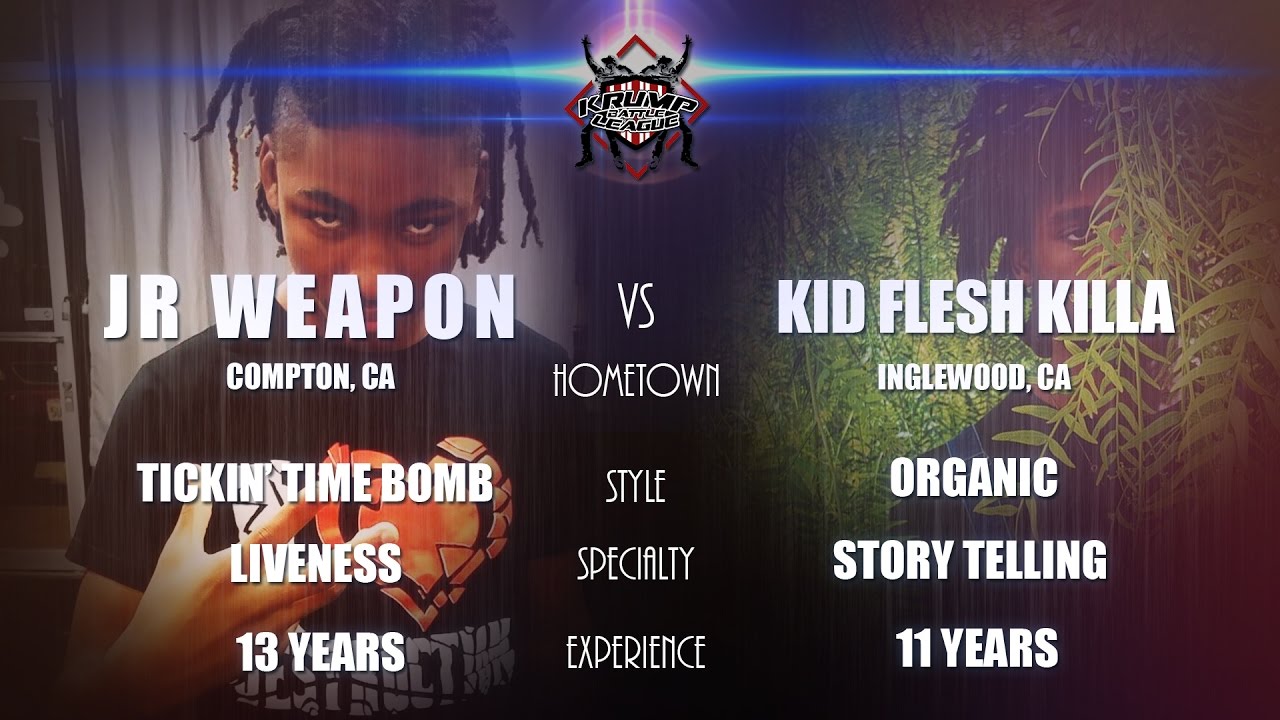 KBL Presents JR WEAPON vs KID FLESHKILLA
