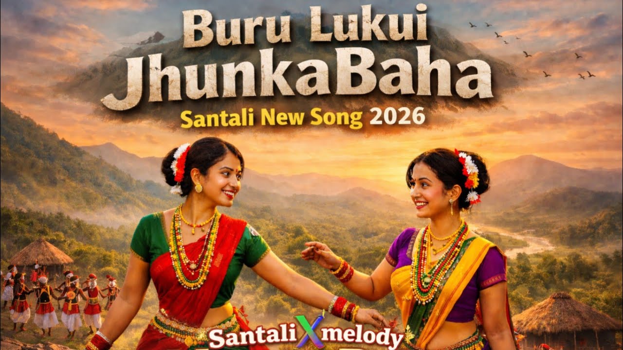 Buru Lukui Jhunka Baha | Santali Romantic Cover | New Trending Song 2026 |SantaliXmelody