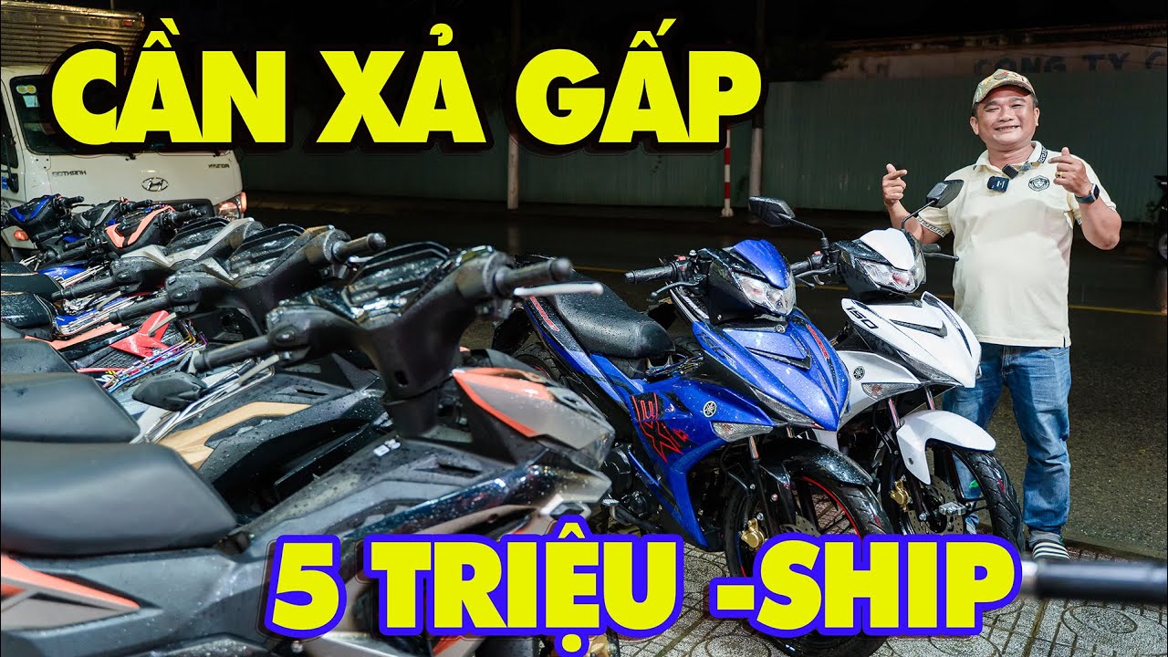XẢ LÔ XE LƯỚT EXCITER 150 155 ABS WINNER V4 SONIC AB150 VARIO 150 SỐC 5 TRIỆU SHIP XE MÁY GIÁ RẺ