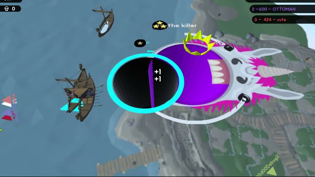 no one cares, just existing Hole.io browser game