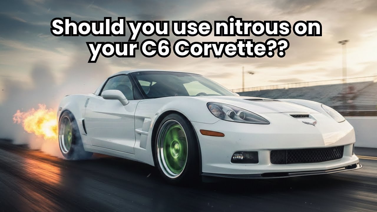 Подумываете об установке закиси азота на свой Corvette C6? Обязательно посмотрите!