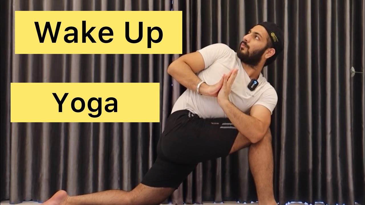 Wake Up Morning Yoga for Beginners 25 minutes with (Aditya Raturi)