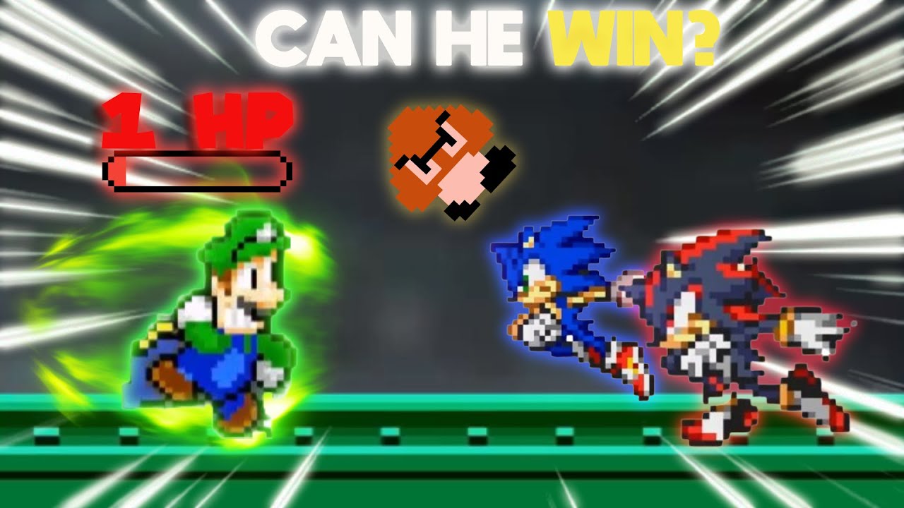 Luigi... BUT he's on 1hp (200 sub special)